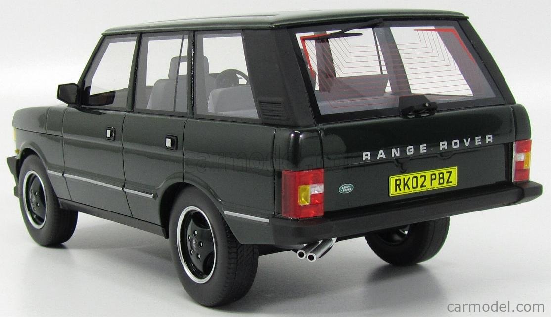 LS-COLLECTIBLES LS001A Scale 1/18  LAND ROVER RANGE ROVER SERIE 1 1986 GREEN