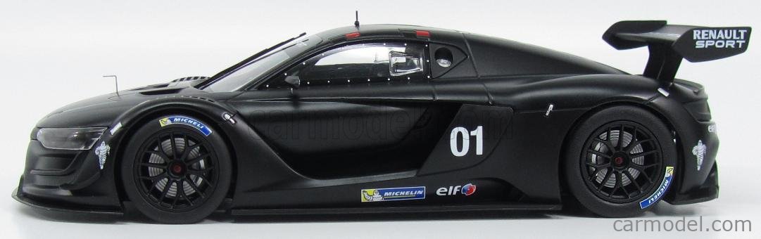 Miniature Norev RS01 2014 - Noir Mat - Échelle 1/43 - Test Présentation