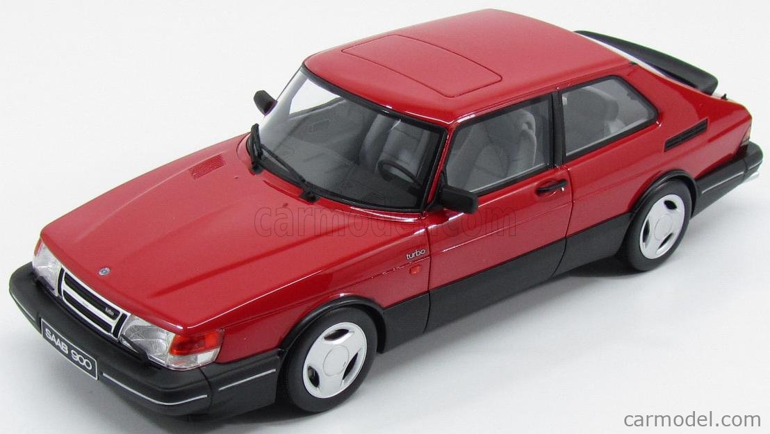 OTTO-MOBILE OT181 Масштаб 1/18 | SAAB 900 TURBO 1980 TALLADEGA RED
