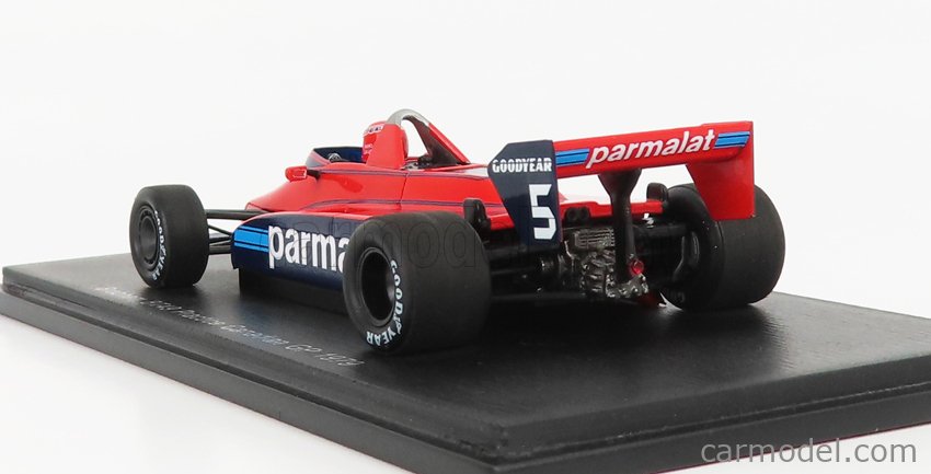 SPARK-MODEL S4346 Scale 1/43  BRABHAM F1 BT49 FORD N 5 PRACTICE