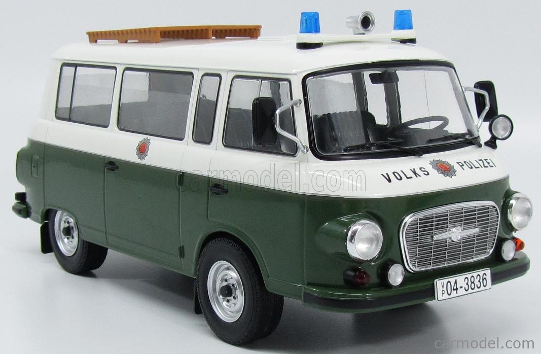 ModelCarGroup 1:18 Barkas B 1000 Minibus Fire department