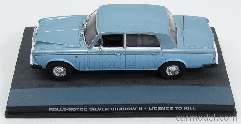 James Bond 007 Rolls Royce Silver Shadow Licence to Kill 1:43 Scale