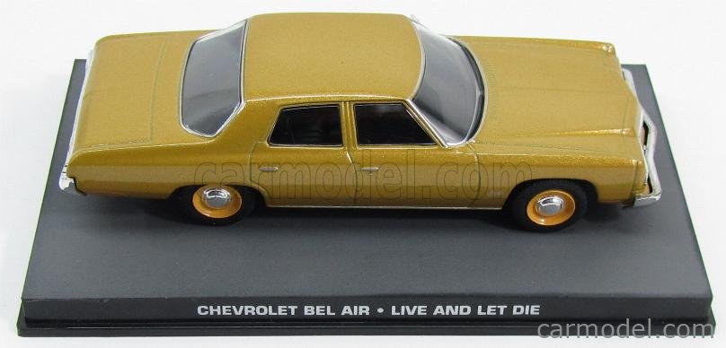 James Bond Chevrolet Bel Air Police Car Live & Let Die New in sealed pack 