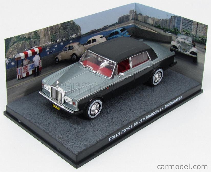 JAMES BOND CAR COLLECTION #134 ROLLS ROYCE SILVER SHADOW NEW MORE INSTOCK 