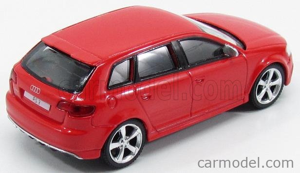 RMZ-MODELS 444011R Scale 1/43 | AUDI A3 RS3 SPORTBACK 2011 RED