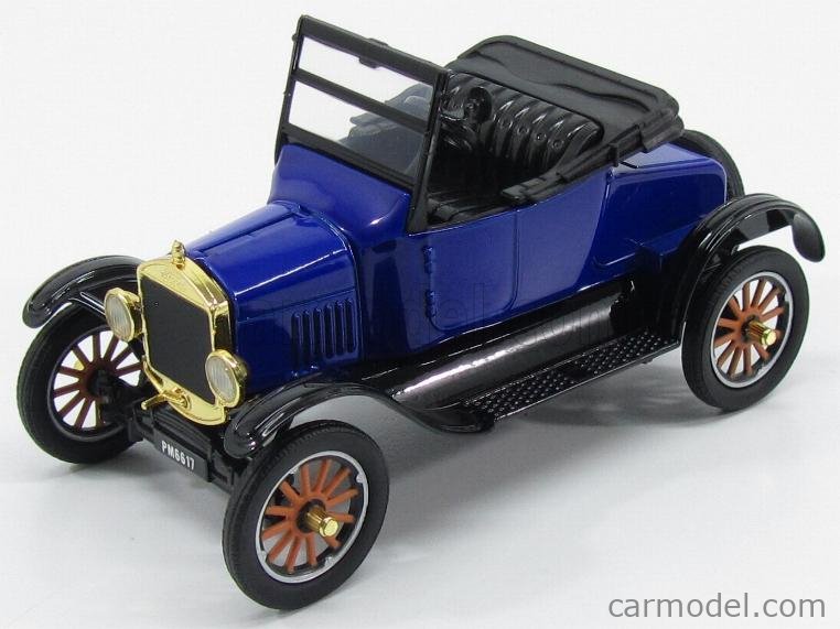 1925 FORD MODEL T RUNABOUT BLUE 1:24 DIECAST MODEL CAR BY MOTORMAX  79327BL NEW 