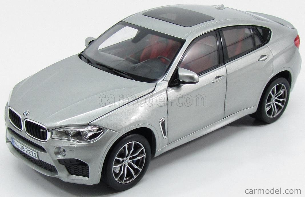 NOREV 80432364886 Scala 1/18 | BMW X6 M XDRIVE 2015 DONINGTON GREY MET