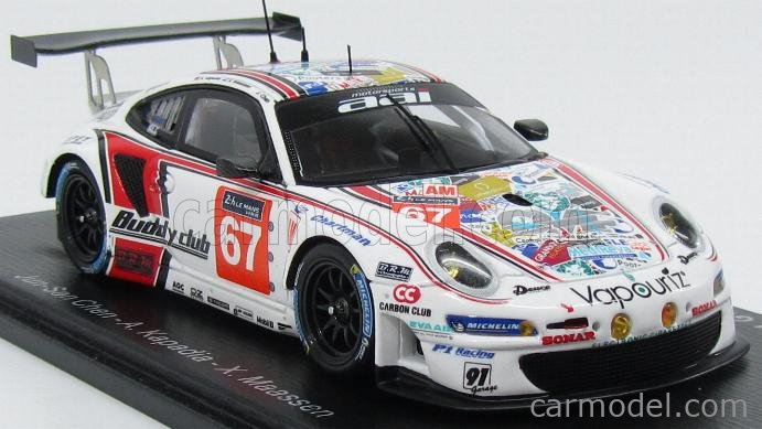 Porsche 997 Gt3 Rsr #88 Le Mans 2011 1:43 Spark S3420 Miniature 