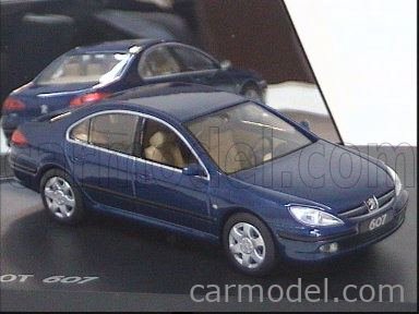NOREV 6706 Scale 1/43 | PEUGEOT 607 BLUE MET
