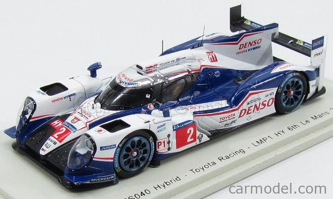 SPARK-MODEL S4631 Scale 1/43 | TOYOTA TS040 HYBRID TEAM