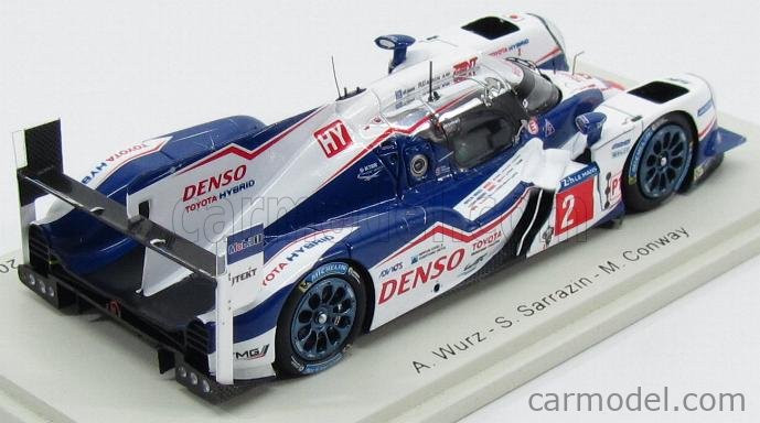 SPARK-MODEL S4631 Scale 1/43 | TOYOTA TS040 HYBRID TEAM TOYOTA