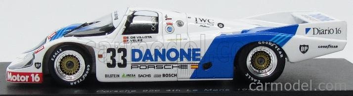 Spark Porsche 956 N°9 Le Mans 1986 1/43 Miniature Neuve