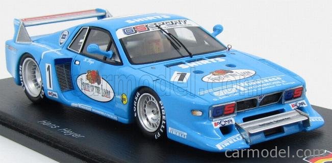Lancia Beta Montecarlo 1981 – DRM #1 Heyer – Miniature MCG 1/18 – Bleu Fruit Of The Loom