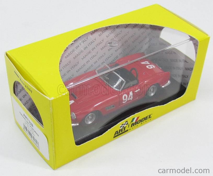 DIE CAST SCALE MODEL FERRARI 250 CALIFORNIA N.2 WINNER 2 H RELAY MARLBORO 1961 A.WYLIE 1:43 ART DIE CAST SCALE MODEL FERRARI 250 CALIFORNIA N.2 WINNER 2 H RELAY MARLBORO 1961 A.WYLIE 1:43 ART
