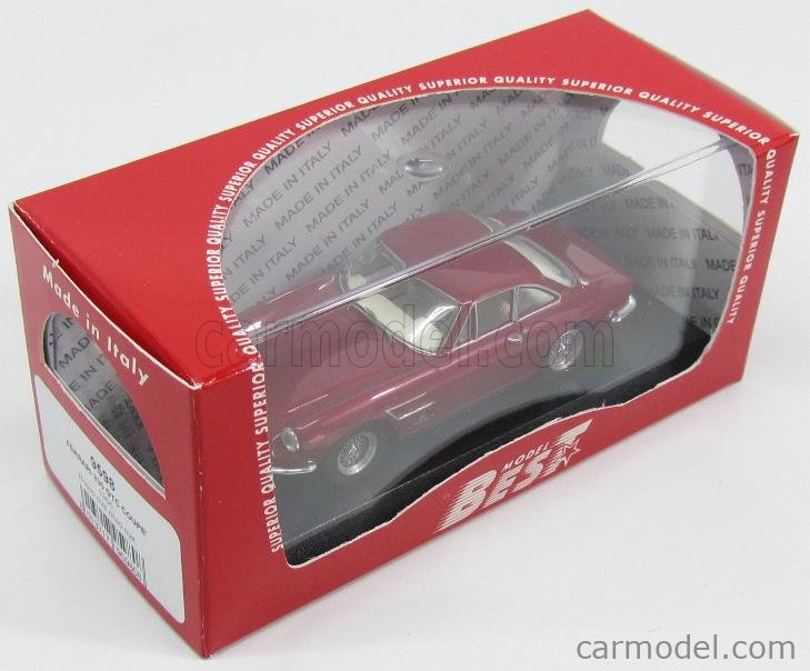 BEST-MODEL 9598 Scale 1/43 | FERRARI 330 GTC COUPE 1966 RED MET