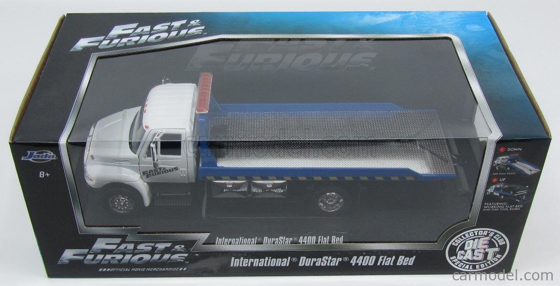 INTERNATIONAL - DURASTAR 4400 FLATBED TRUCK CARRO ATTREZZI - WRECKER ROAD  SERVICE 2008 - FAST & FURIOUS 7