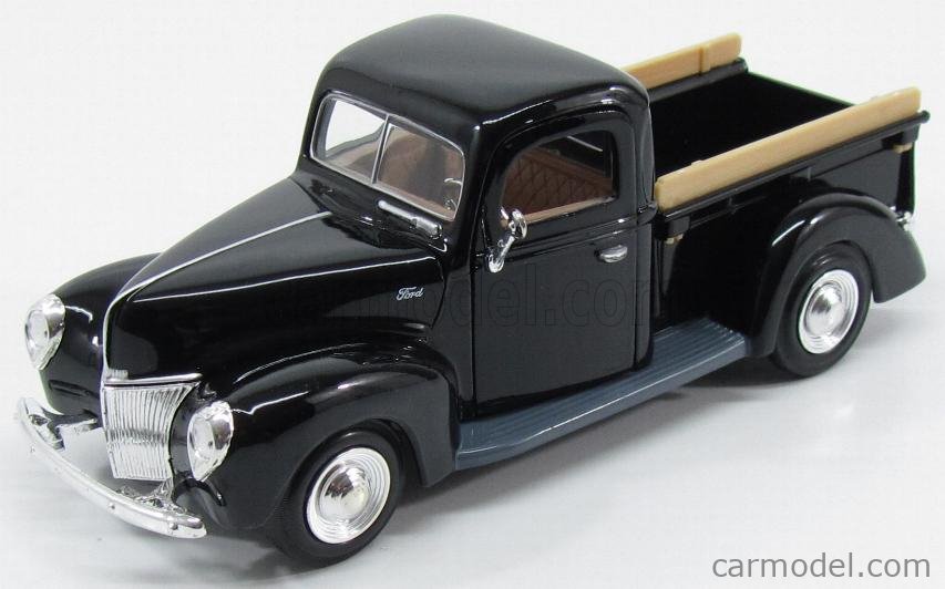 1940 black MotorMax 1:24 FORD Pick up