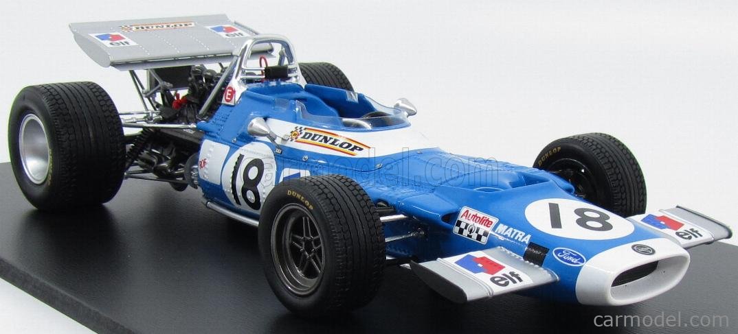SPARK-MODEL 18S167 Scala 1/18 | MATRA SIMCA F1 MS80 N 18 GP