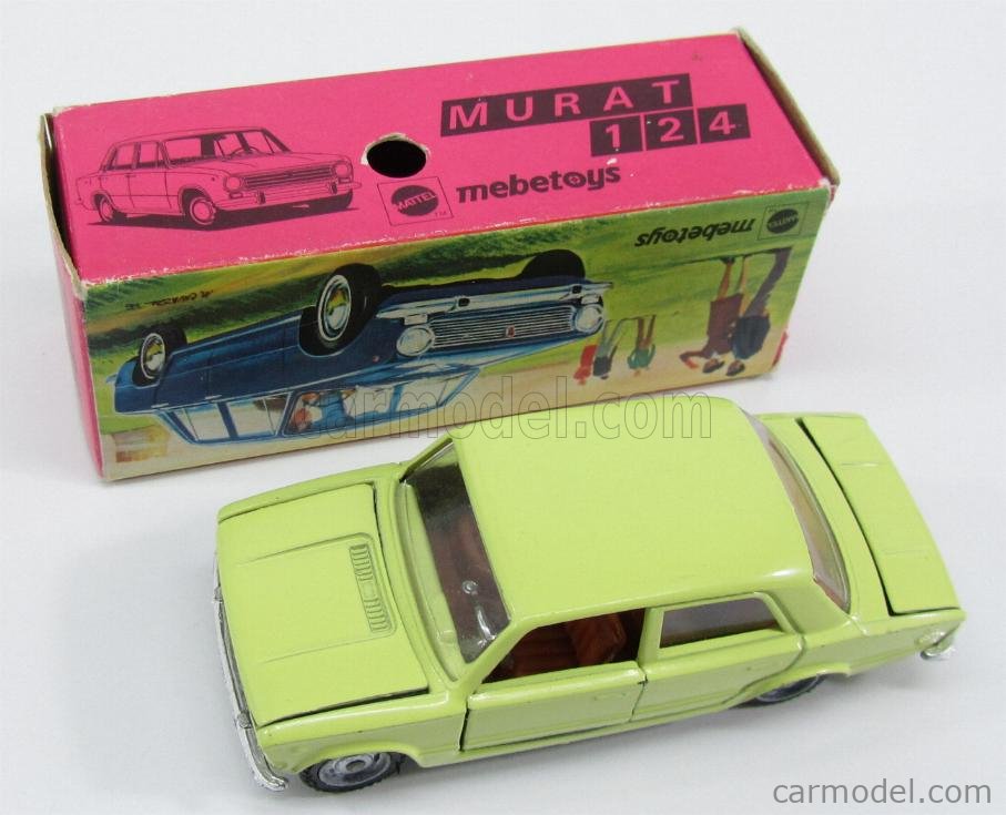 MEBETOYS MATTEL A16 Scale 1/43 | TOFAS FIAT MURAT 124 1965