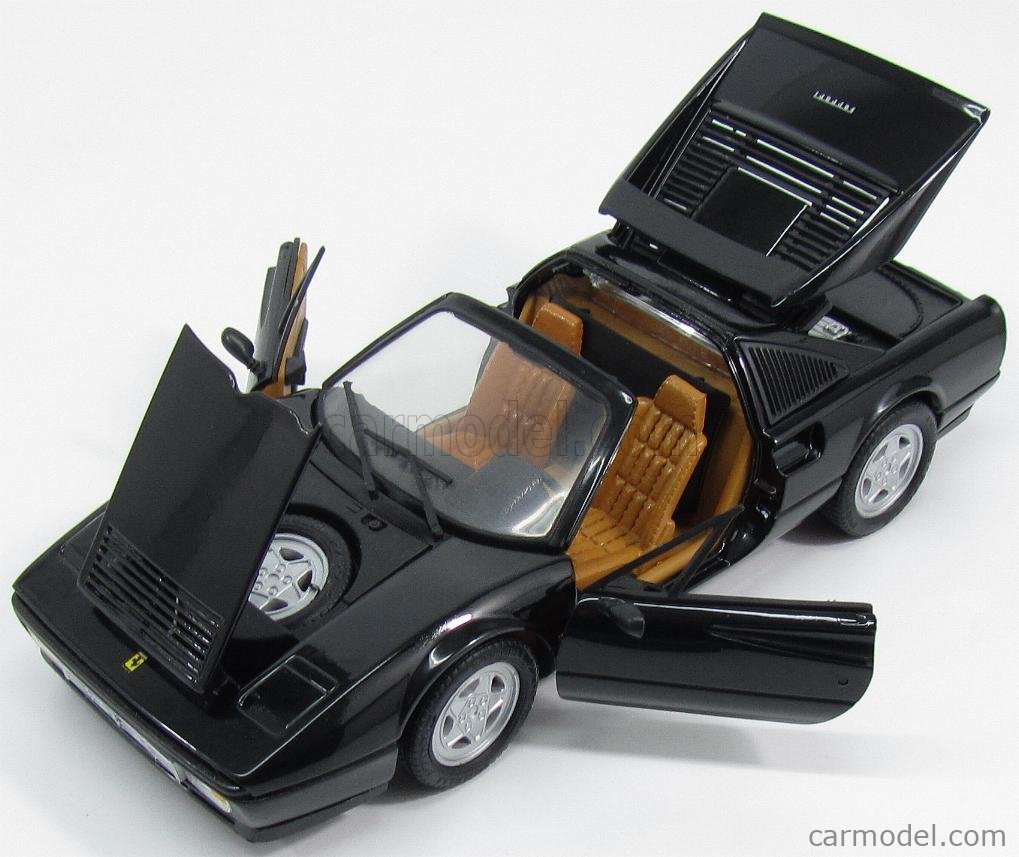 ANSON 30308 Echelle 1/18 | FERRARI 328 GTS - BEIGE INTERIORS BLACK