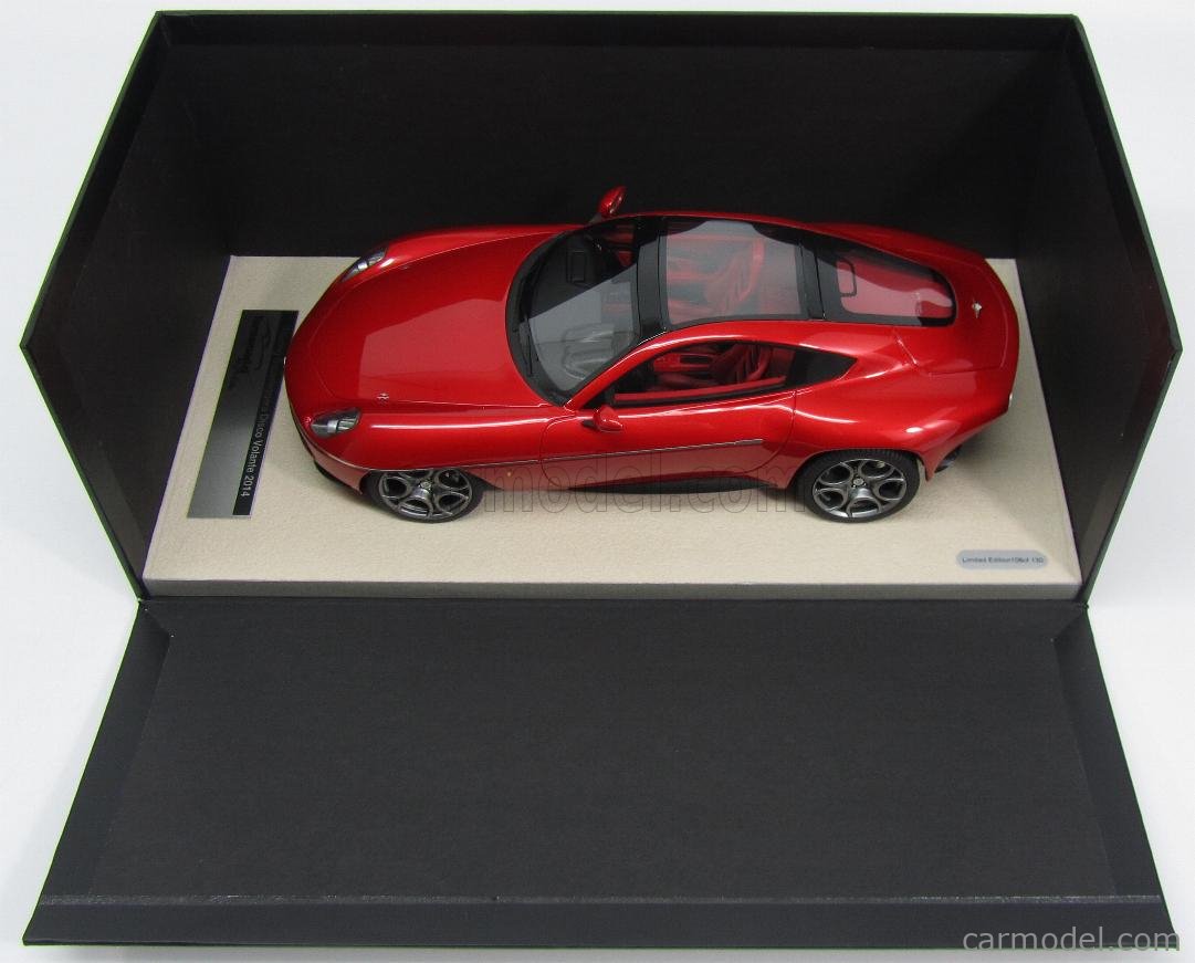 Alfa Romeo Disco Volante Touring 2013 – Miniature Matrix 1/43 Grise, Neuve Sous Boîte