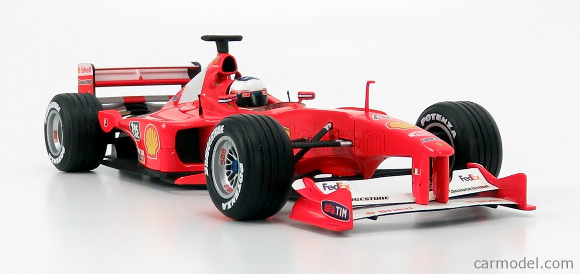 フェラーリ　Ｆ２０００　R・バリチェロ　＃４　マテル　ホットホイール　 １／１８ MATTEL HOT WHEELS 26738 Scale 1/18 | FERRARI F1 F2000 N 4 SEASON