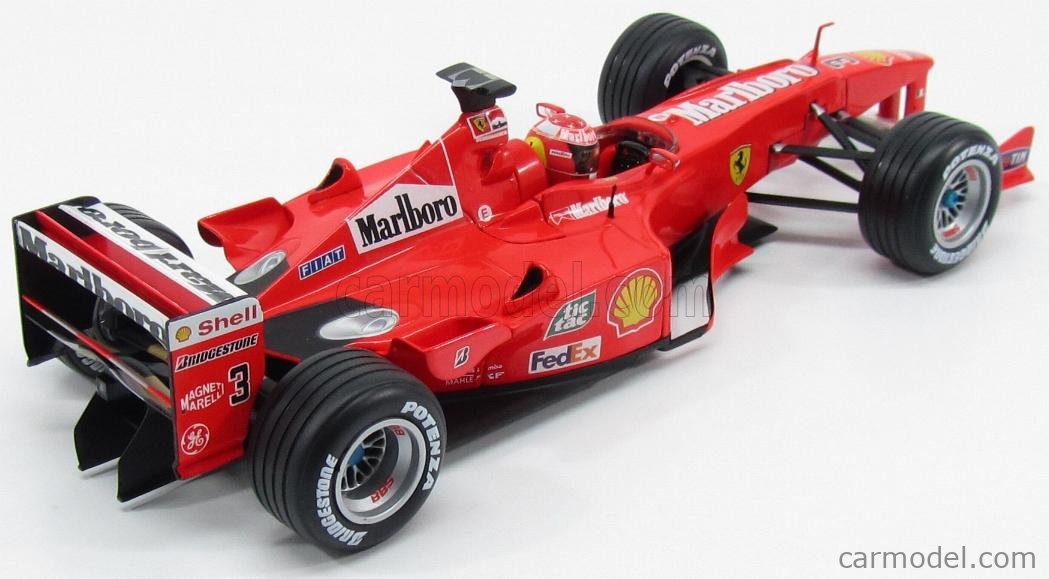 Ferrari F1 2000 Equipo Scuderia Ferrari patrocinado por Marlboro - Gran  Premio de Fórmula 1 de Japón 2000. Maqueta de coche en escala 1/24  fabricado p
