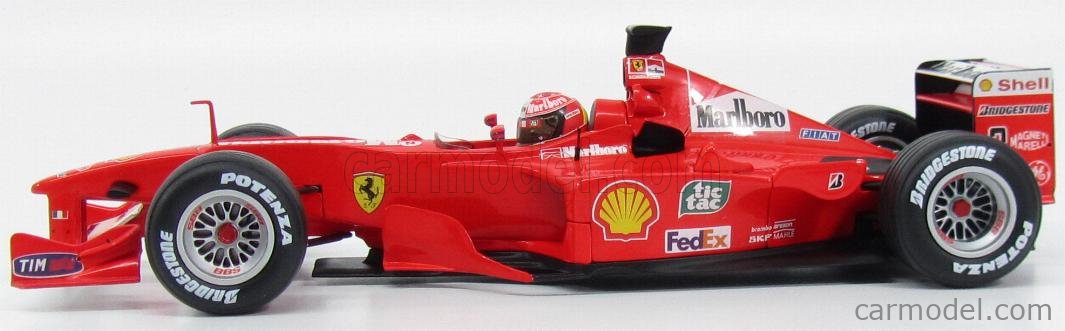 MATTEL HOT WHEELS CODE3 Scale 1/18 | FERRARI F1 F2000 N 3 M