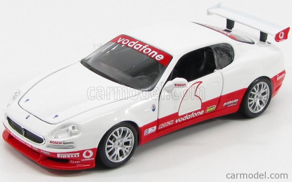 BURAGO BU22097 Scale 1/24 | MASERATI TROFEO VODAFONE N 0 PRESS 2002 ...