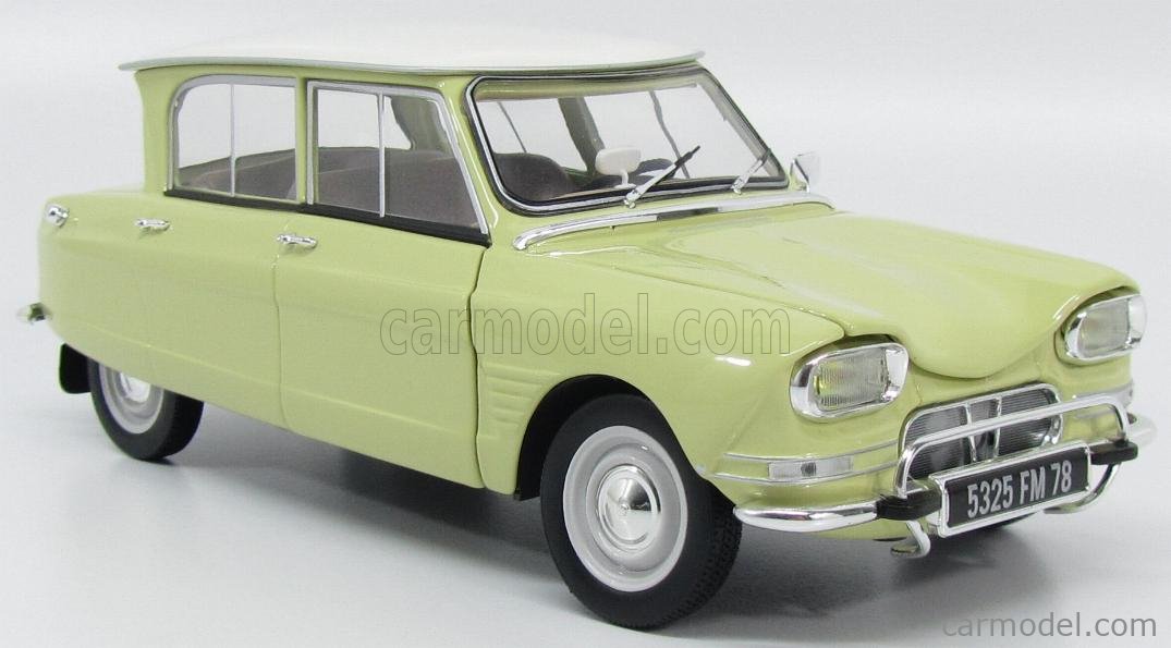 Norev Citroën AMI 6 Jaune Naples 1964 1/18 181535 - Collection