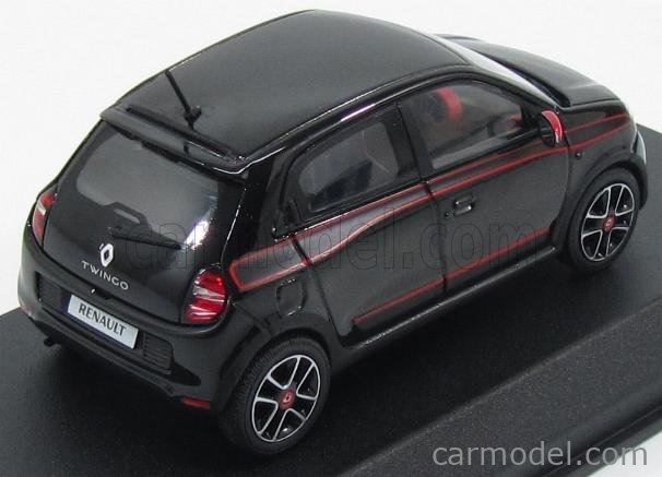 Miniature Renault Twingo SL Edition One De 2014 – Norev échelle 1/43, Couleur Noire, Collection