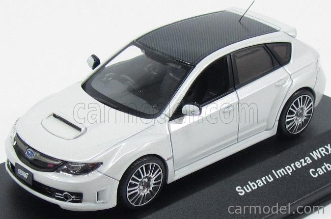 CARNEL 1/43 スバル WRX STI Type S White スバル「WRX STI」1/43スケールミニカー発売 カーネル | 中古車