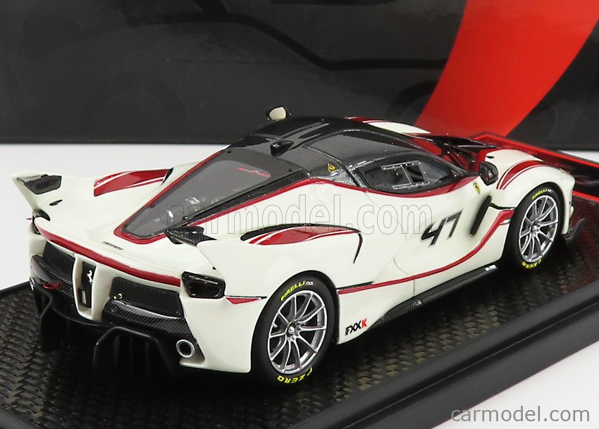 BBR-MODELS BBRC175A Scale 1/43 | FERRARI FXX-K N 47 2015 BIANCO AVUS - WHITE