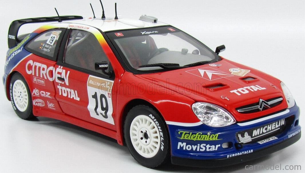 Modèle Réduit CITROËN Xsara WRC / Sainz-Martí - Rallye De Turquie 2003 - Échelle 1:18 SUN STAR - Neuf