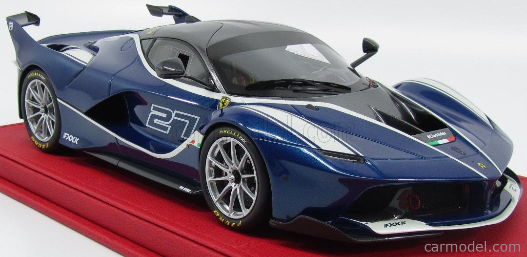 BBR-MODELS P18119D Scale 1/18 | FERRARI FXX-K N 27 2015 BLUE