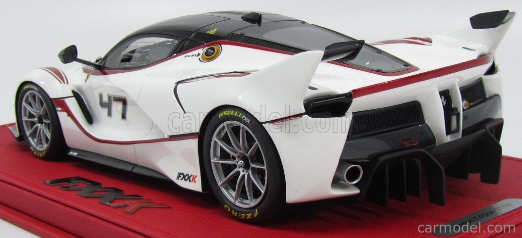 BBR-MODELS P18119A Scale 1/18 | FERRARI FXX-K N 47 2015 BIANCO