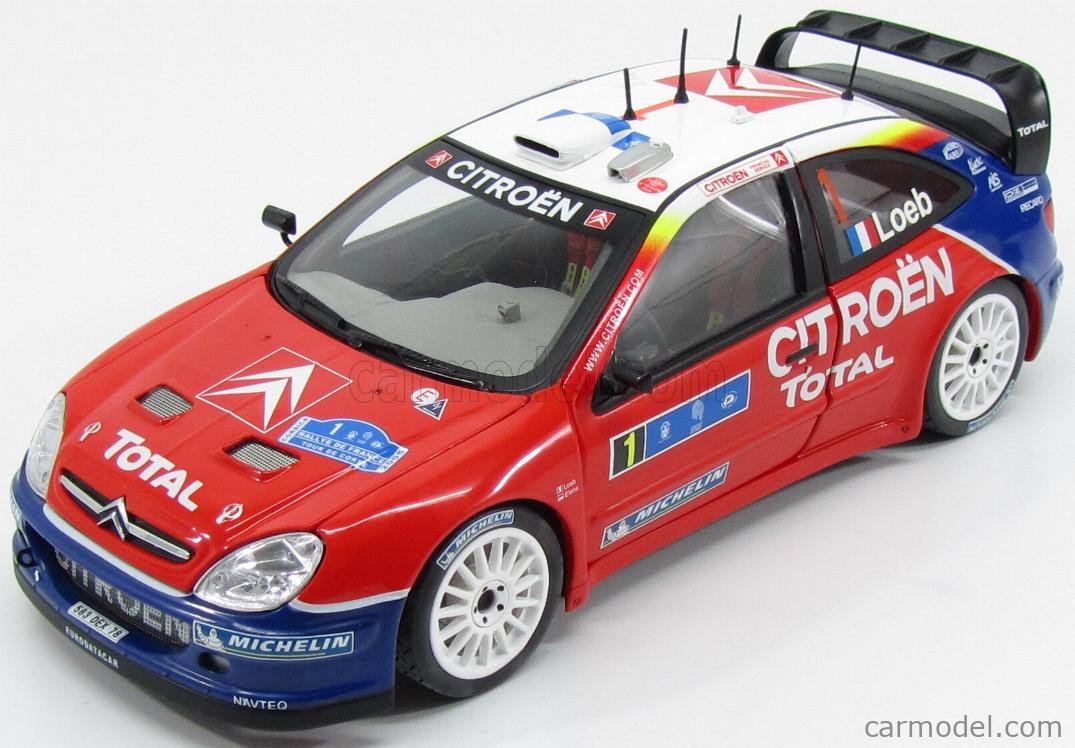 SUN-STAR 04417 Scale 1/18 CITROEN XSARA WRC N WINNER RALLY