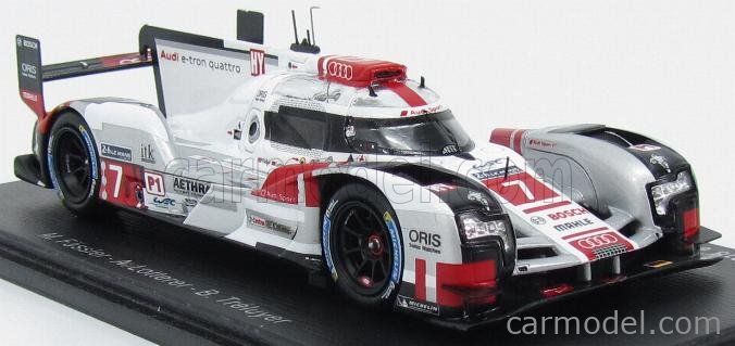 AUDI - R18 E-TRON QUATTRO TEAM AUDI SPORT JOEST N 7 3rd 24h LE MANS 2015  M.FASSLER - A.LOTTERER - B.TRELUYER