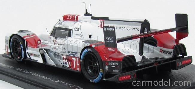 AUDI - R18 E-TRON QUATTRO TEAM AUDI SPORT JOEST N 7 3rd 24h LE MANS 2015  M.FASSLER - A.LOTTERER - B.TRELUYER