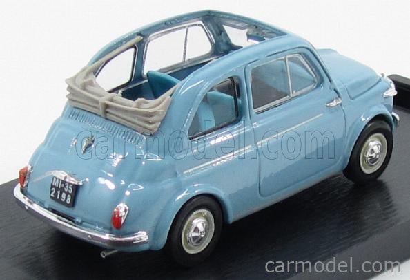 Fiat Nouvelle 500 Sport Ouverte 1957 1/43 Brumm Die Cast Fabriqué En