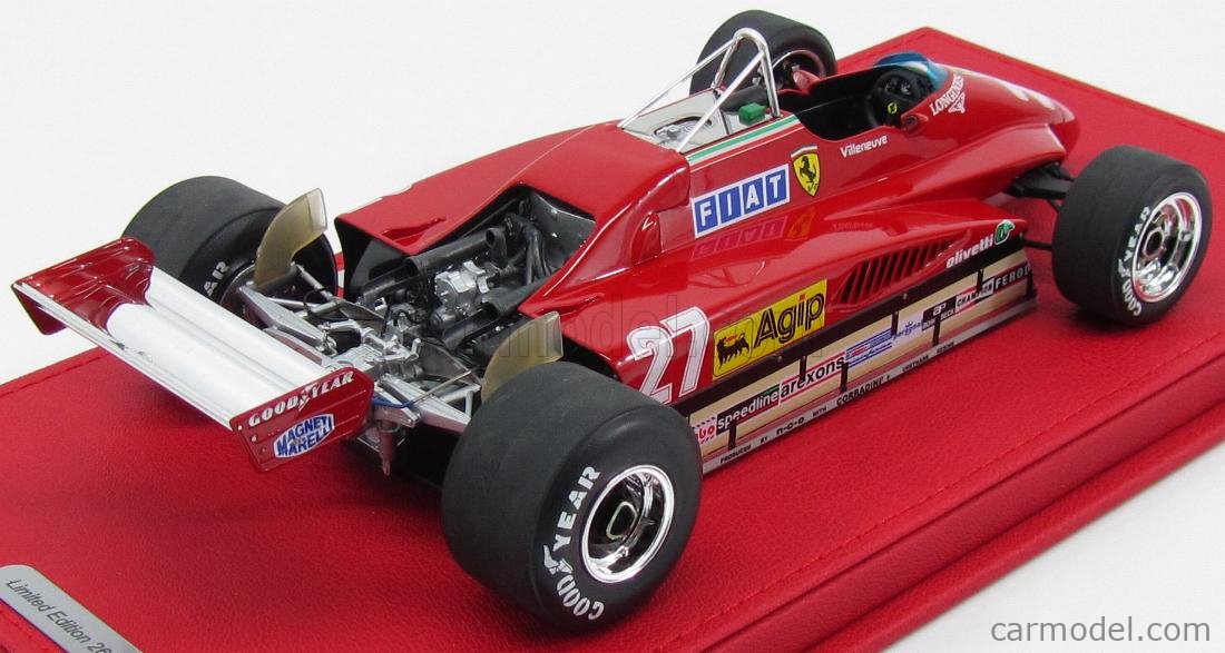 Hot Wheels - 1:43 - Ferrari 126 C2 #27 - Édition limitée