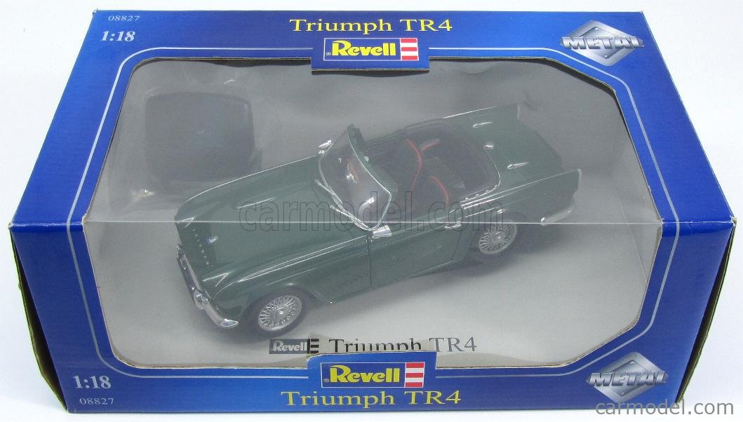 REVELL 08827 Masstab: 1/18 | TRIUMPH TR4 SPIDER 1979 GREEN