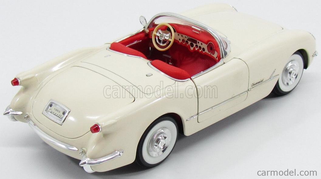 MIRA 6153 Scale 1/18 | CHEVROLET CORVETTE SPIDER 1953 IVORY