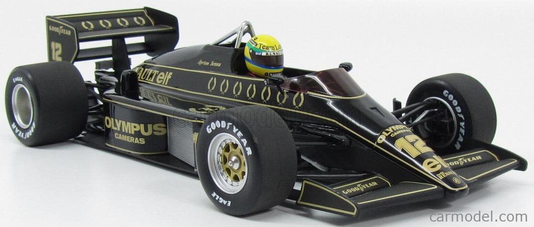 Details about   Model Flying Car Formula 1 Lotus Renault Senna 1985 MINICHAMPS 1:2 Static 