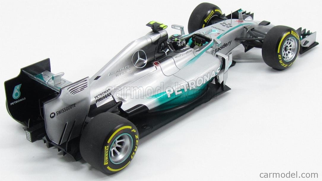 #6 Mercedes AMG Petronas W05 Nico Rosberg Abu Dhabi GP 2014 F1 1/43 Minichamps 