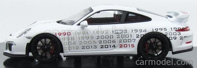PORSCHE - 911 991 GT3 COUPE 2012 - 25th ANNIVERSARY MINICHAMPS