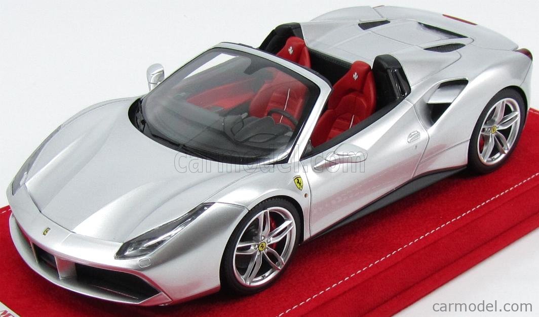 MRコレクション 488GTB 1/18 フェラーリ　メッキ MRコレクション 488GTB 1/18 フェラーリ メッキ Ferrari-488-spider