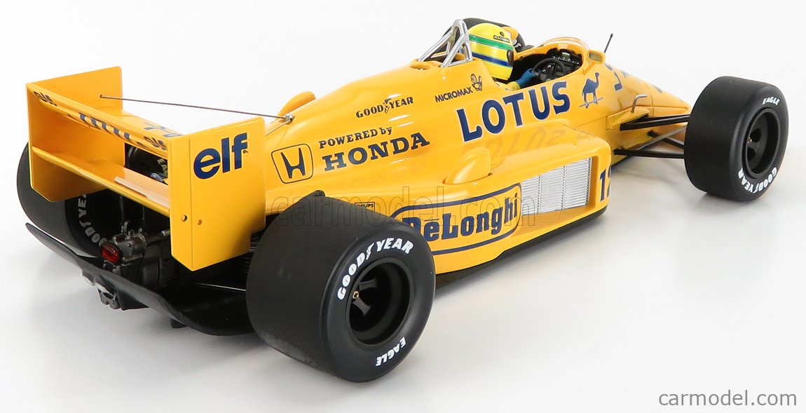大得価2024★レア絶版*世界987台*Minichamps PMA*1/43*Lotus 99T #12*Ayrton Senna*セナ レーシングカー