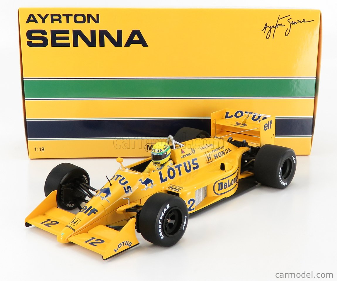 LOTUS - F1 HONDA 99T N 12 SEASON 1987 AYRTON SENNA