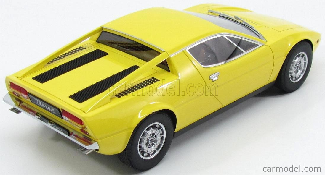 MINICHAMPS 107123760 Scale 1/18 | MASERATI MERAK 1974 YELLOW